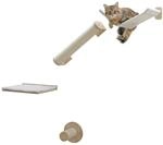 Kerbl Pet Kletterwand Alps | Natur/Wei&szlig;, vierteilige Kletterwand aus...