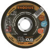 RHODIUS XTK6 | 10 Stück Ø 115 x 0,6 mm | Dünnste Metall Trennscheibe der...