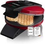 Cloer 1633V Waffeleisen, Valentinstag, Muttertag, f&uuml;r ein gro&szlig;es Waffelherz,