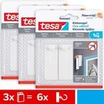 tesa Klebenagel f&uuml;r Tapeten und Putz 1kg im 3er Pack - Selbstklebende N&auml;gel f&uuml;r