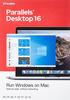 Parallels Desktop for Mac – (v. 16) – Version Box – 1 Benutzer – Mac –