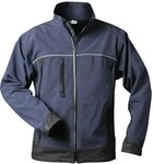 Jacke Elysee, Softshell, Gr.L, marine/schwarz