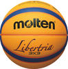 Molten Basketball B33T5000 FIBA 3x3, Gelb/Blau/Orange, 6