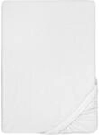 biberna Premium Frottee-Stretch Spannbetttuch 140x200-160x200 cm wei&szlig; | 80%