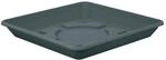 geli Thermo Plastic Untersetzer NORA quadratisch aus Kunststoff, Anthrazit, 25...