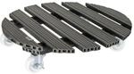 WAGNER Pflanzenroller WPC FSC&reg; &Oslash; 50 x 11 cm I Blumenroller f&uuml;r Au&szlig;enbereich...