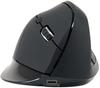 Conceptronic LORCAN03B Ergo Ergonomische Bluetooth-Maus mit 6 Tasten, Schwarz