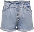ONLY Damen Denim Jeans Shorts | Kurze Bermuda Pants Sommer Hose | Paperback mit