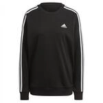 Adidas Womens Sweatshirt (Long Sleeve) W Lngwr SWT, Black/White, HC9124, XL