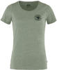 Fjallraven 83513-614-999 1960 Logo T-Shirt W T-Shirt Damen Patina Green-Melange
