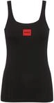 HUGO Damen Vest Red Label Top, Black1, XL EU