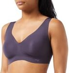 Sloggi Damen Zero Feel Bralette EX Bustier, Ink Gray, XS