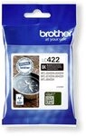 Brother Original Tintenpatrone LC-422BK Schwarz f&uuml;r ca. 550 Seiten, f&uuml;r