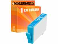 Gorilla-Ink 1 Patrone Cyan kompatibel mit HP 912XL HP 912 | Für HP OfficeJet...