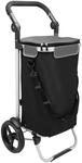 bremermann Einkaufstrolley JEEBEL, Handwagen, Einkaufswagen mit Abnehmbarer Tasche,