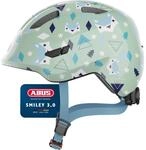 ABUS Kinderhelm Smiley 3.0 - Fahrradhelm mit tiefer Passform, kindergerechten Designs
