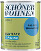 Schöner Wohnen DurAcryl Buntlack Himmelblau 750 ml RAL 5015 Glänzend