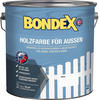Bondex Holzfarbe für Außen 7,5l (inkl. Nordje Flächenstreicher) (Weiß)