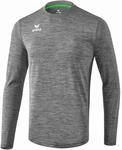 LIGA Trikot Erima Herren Langarm (3141828), grau Melange, M