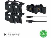 PDP Gaming Play and Charge Kit für Xbox Series X/S, Xbox One: schwarz, 20 hour
