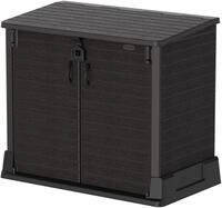 Duramax Cedargrain StoreAway 850L Kunststoff-Gartenhaus - Outdoor-Gartenhaus,
