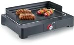 SEVERIN Tischgrill mit Aluminium-Grillplatte f&uuml;r drinnen und drau&szlig;en,...