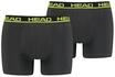 HEAD Men's Basic Boxers 2 Pack