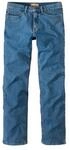Paddocks Ranger Jeans Herren, Schwarz Black, Stretch Denim, Gerader Schnitt