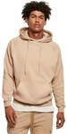 Urban Classics Herren Blank Hoody &ndash; Locker Geschnittener Kapuzenpullover mit