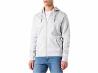 Superdry Mens Vintage Logo EMB Ziphood BB Hooded Sweatshirt, Glacier Grey Marl,...
