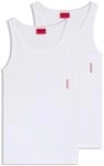 HUGO Herren Twin Pack Tank Top, New - White100, XL EU