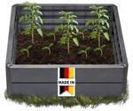 Garantia Ergo Quadro L Hochbeet-System Stone 4 Paneele inkl. Verbinder