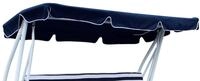 Dachplane f&uuml;r 4-sitzer Hollywoodschaukel Miami 228x120cm (Blau)