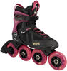 K2 Skates Unisex Inline Skates VO2 S 90 SHORT CUFF, burgandy - pink, 30G0247.1.1.090