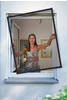 Schellenberg 70043 Insektenschutz Fenster Premium, Fliegengitter mit Rahmen aus
