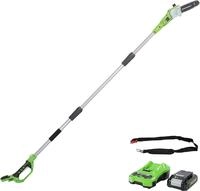Greenworks G24PS20K2 Akku Hochentaster,20 cm Blattl&auml;nge, 6,7 m/s