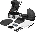 LIONELO Mika 2in1 Kombikinderwagen. Babywanne, Kinderwagen, Buggy. Regenschutz,