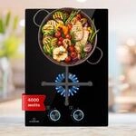 Klarstein Gaskocher 2-Flammig, 4000W Einbau-Gaskocher f&uuml;r Innenbereich,