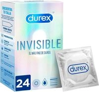 Durex Invisible Kondome &ndash; Kondome extra d&uuml;nn f&uuml;r intensives Empfinden beim