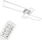 BRILONER - LED Deckenlampe mit Fernbedienung, dimmbar, einstellbar von warmwei&szlig; bis
