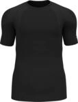 Odlo Herren Kurzarm Laufshirt Active Spine, Black, S