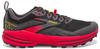 Brooks Herren Brooks running shoes, Black Fiery Red Blazing Ye, 46 EU