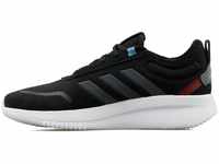 adidas Herren Lite Racer Rebold Sneakers, Cblack/Gresix/Skyrus, 45 1/3 EU