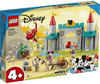 LEGO 10780 Disney Mickys Burgabenteuer, Spielzeug-Schloss zum Bauen, inkl. 4...