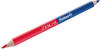 Pelikan 810838 Buntstifte (dick, dreieckig) 1 Stück zweifarbig rot und blau