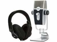 AKG Pro Audio Podcaster Essentials Kit für Streamers, Vlogger und Gamer, inkl....