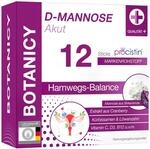 BOTANICY D-Mannose + Cranberry Akut mit Procistin, 12 Sticks | Vorportionierte...