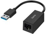 Hama 200325 Netzwerk-Adapter USB-Stecker - LAN/Ethernet-Buchse, Gigabit Ethernet