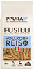 PPURA Bio Fusilli aus Vollkornreis - Glutenfrei | 400g Pasta | 100% Natürlich, Ohne