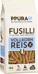 PPURA glutenfreie Bio Pasta Fusilli aus Vollkornreis 400g &ndash; Nat&uuml;rliche